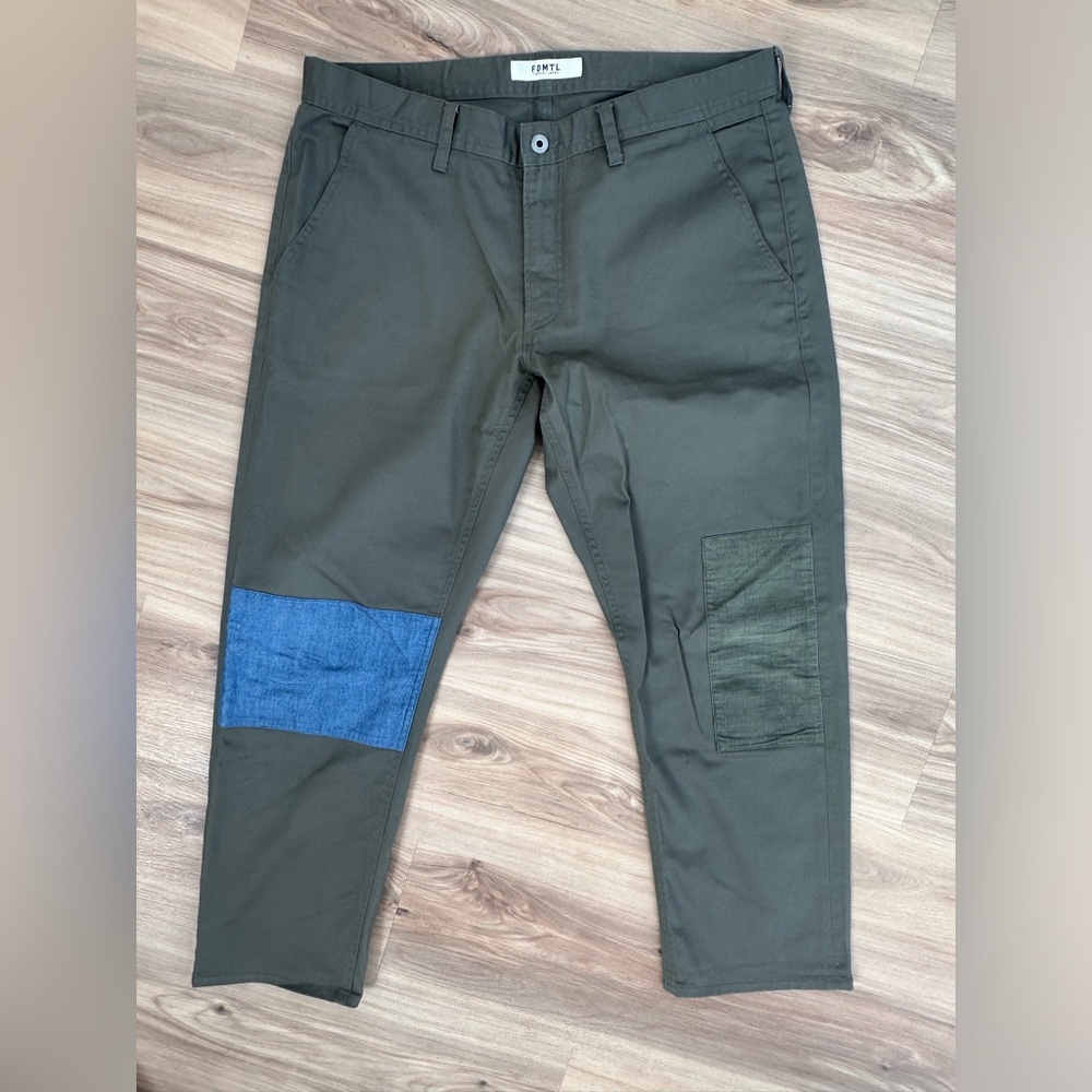 FDMTL cropped patchwork pant 36